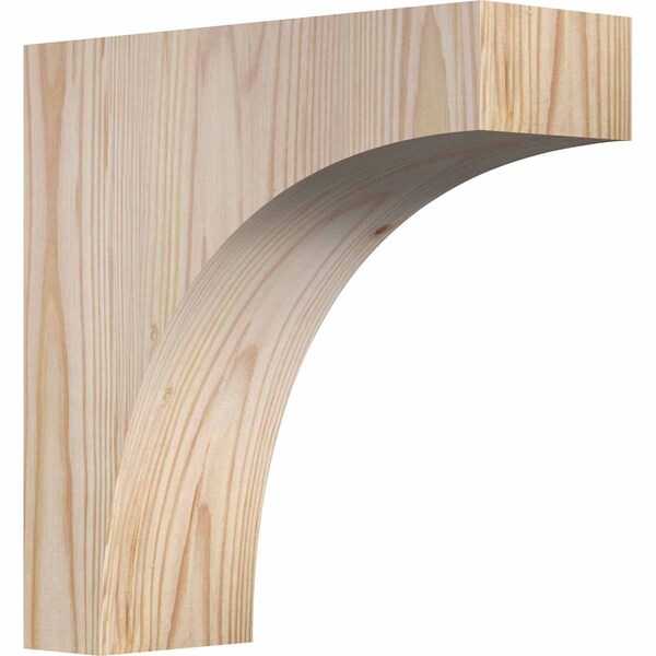 Ekena Millwork Huntington Smooth Corbel, Douglas Fir, 3 1/2"W x 10"D x 10"H COR04X10X10HUN00SDF - main